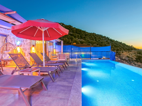  gece  -  Kasım
  | Kalkan Yeşilköy Villa (4 Kişilik, Özel Havuzlu, Jakuzili Seçenekli)